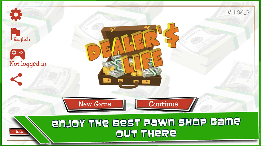 Dealer's Life — pawn shop simulation game localization project